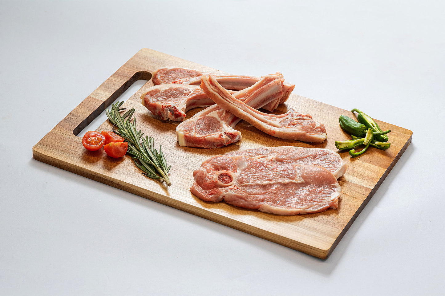 Costillas y chuletas de pierna de ternasco de Aragón D.O. 1 kg