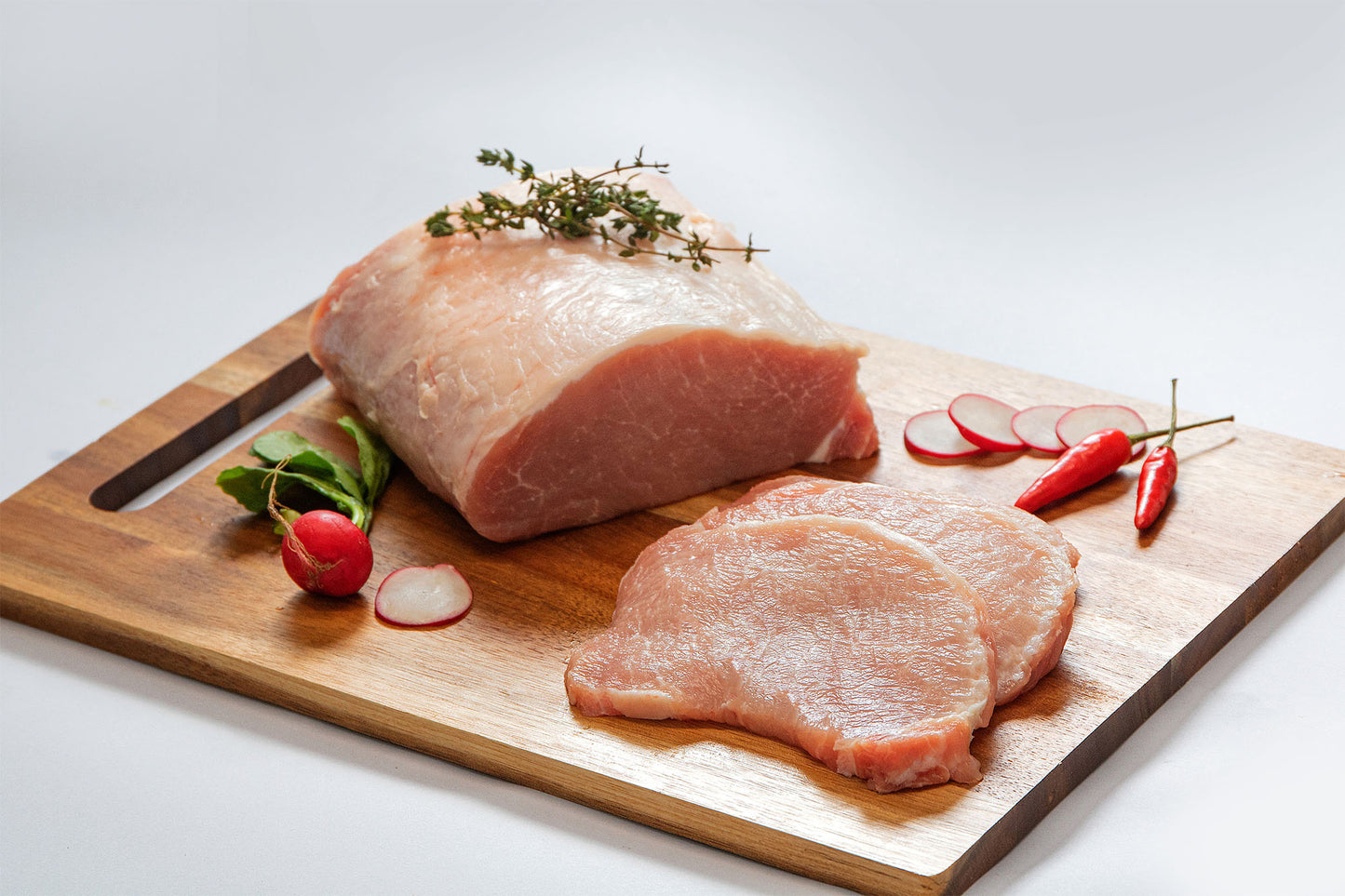 Cinta de lomo de cerdo Duroc 1 kg