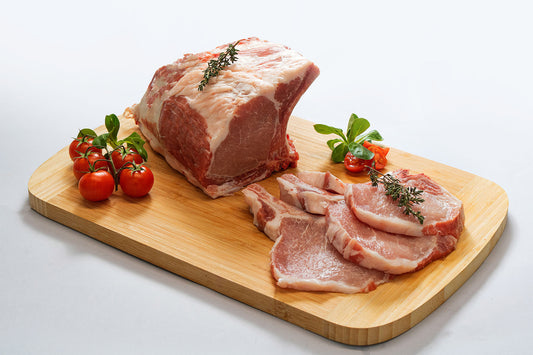 Chuletas de lomo de cerdo Duroc 1 kg